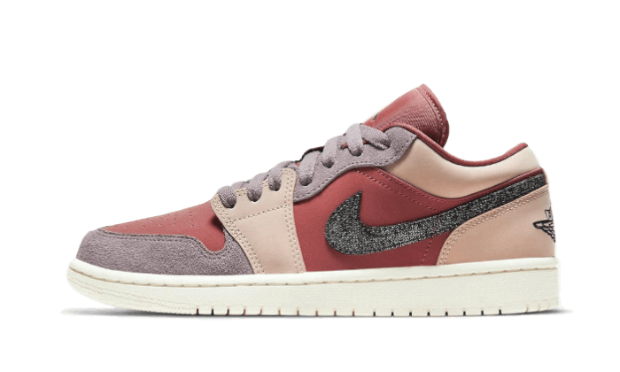 Overkicks - Air Jordan 1 Low Canyon Rust (DC0774-602) - vista lateral