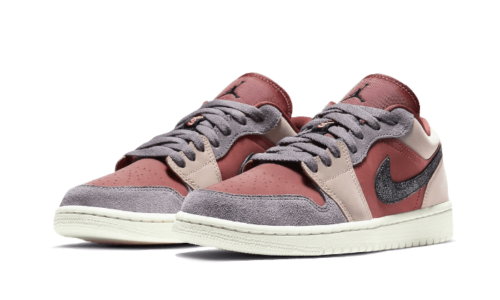 Overkicks - Air Jordan 1 Low Canyon Rust (DC0774-602) - vista trasera