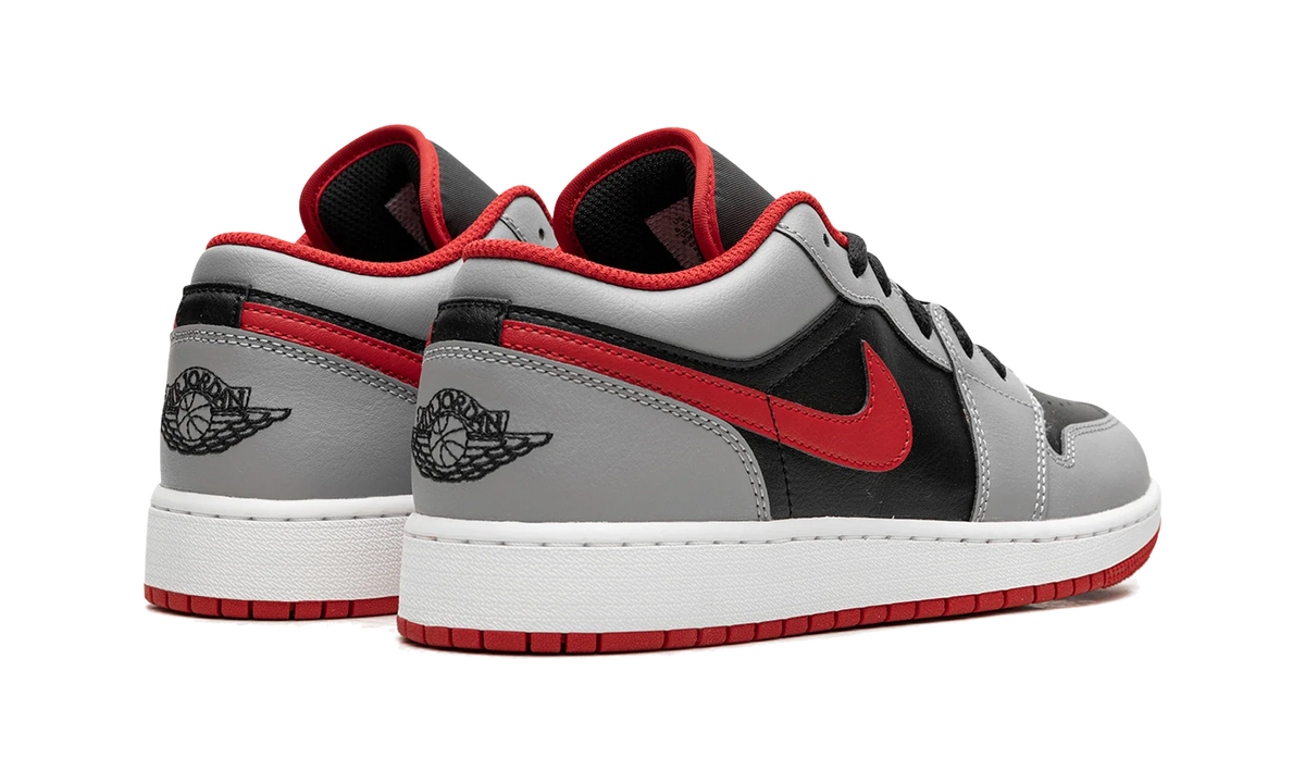 Overkicks - Air Jordan 1 Low Cement Fire Red (GS) (553560-060) - imagen 3