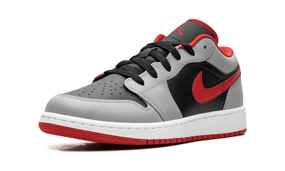 Overkicks - Air Jordan 1 Low Cement Fire Red (GS) (553560-060) - imagen 4