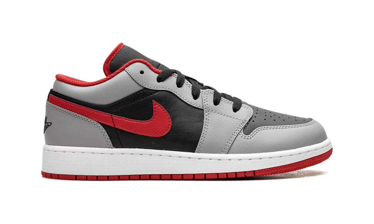 Overkicks - Air Jordan 1 Low Cement Fire Red (GS) (553560-060) - imagen 6