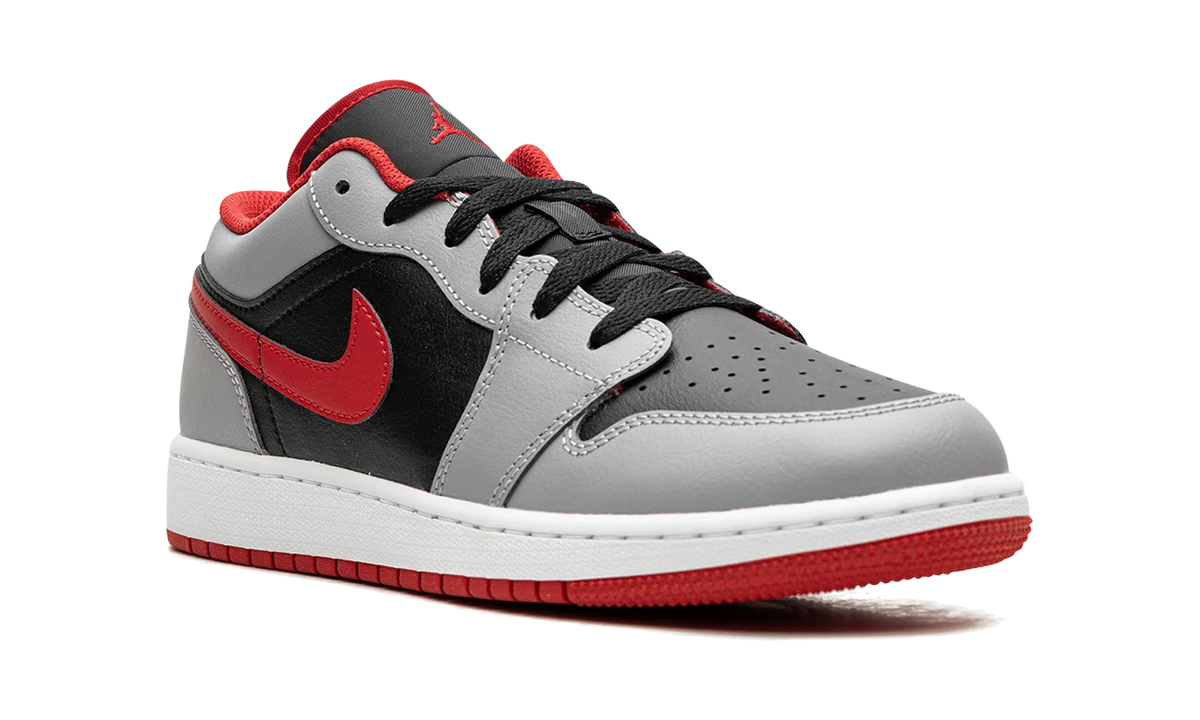Overkicks - Air Jordan 1 Low Cement Fire Red (GS) (553560-060) - imagen 7