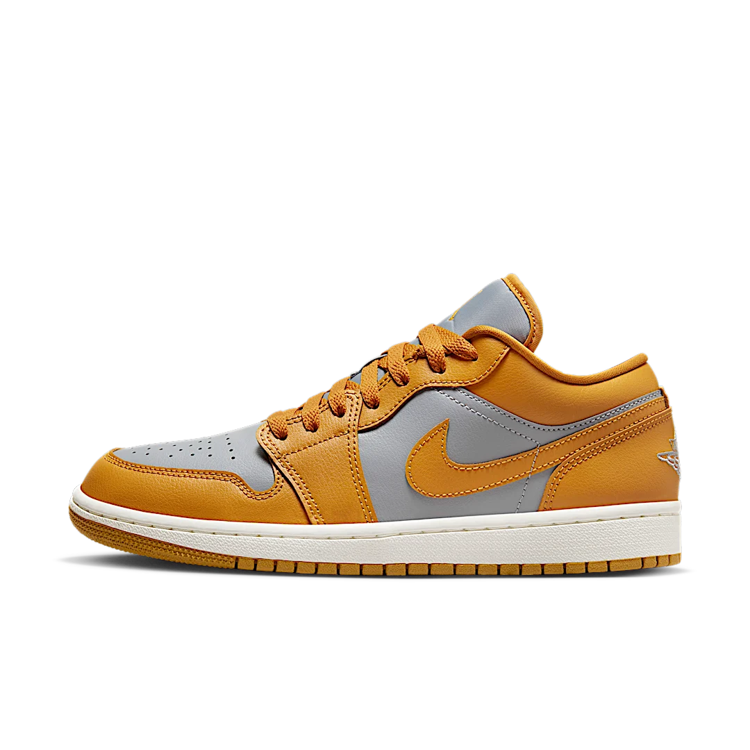 Overkicks - Air Jordan 1 Low Cement Grey Chutney (DC0774-020) - vista lateral