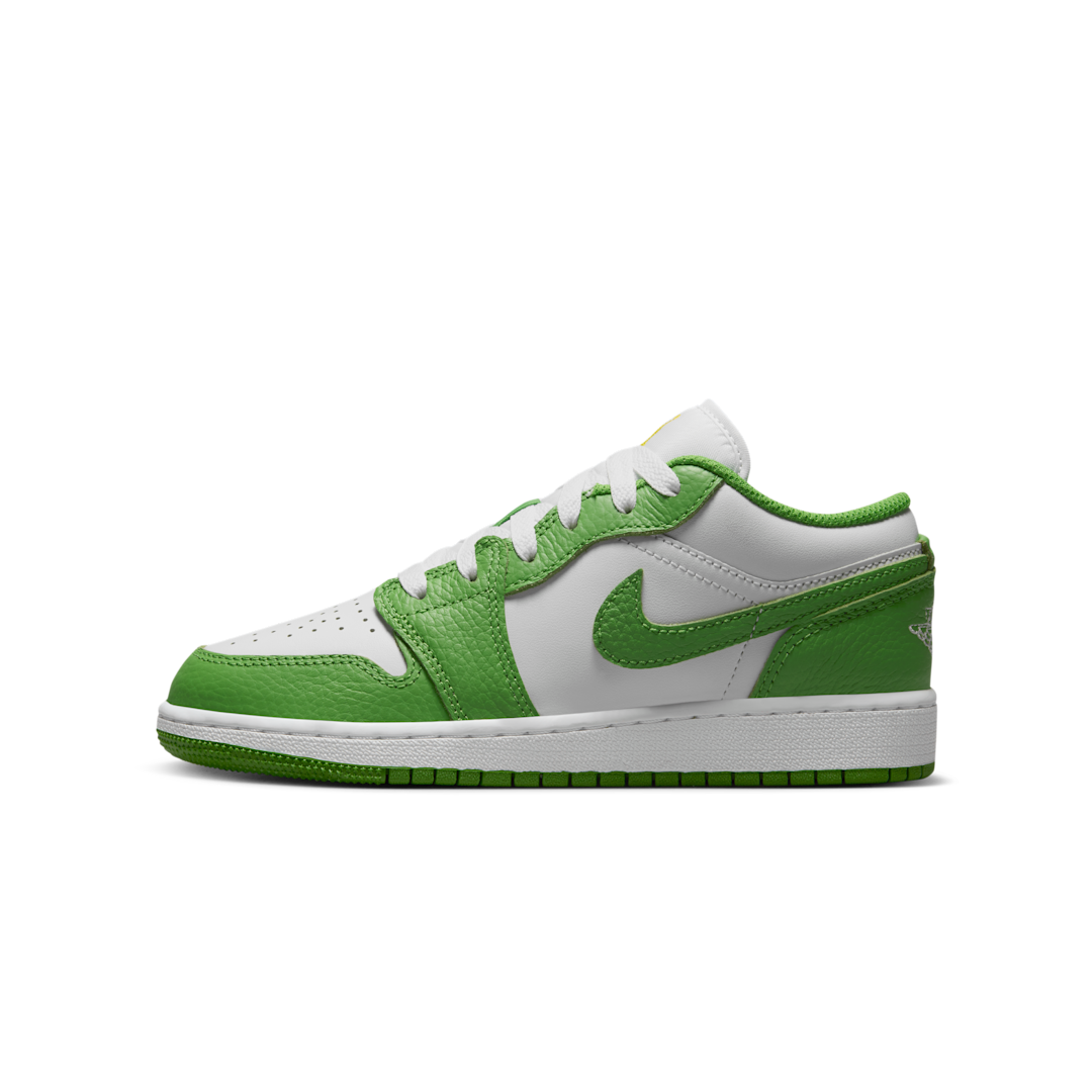 Overkicks - Air Jordan 1 Low Chlorophyll (HF4779-100) - vista lateral
