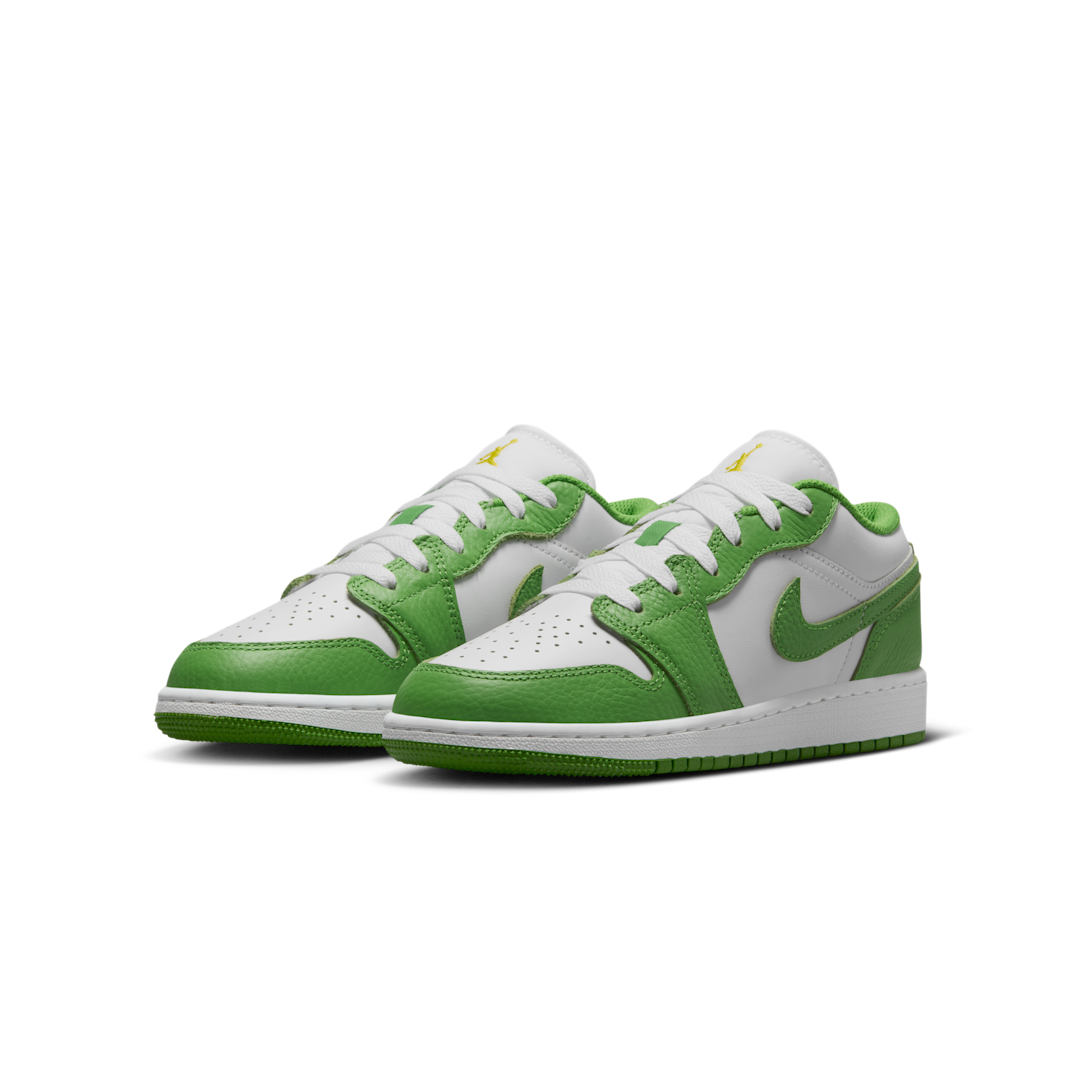 Overkicks - Air Jordan 1 Low Chlorophyll (HF4779-100) - vista trasera