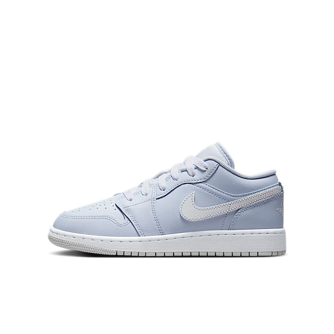 Overkicks - Air Jordan 1 Low Cobalt Bliss (GS) (FV8486-400) - vista lateral