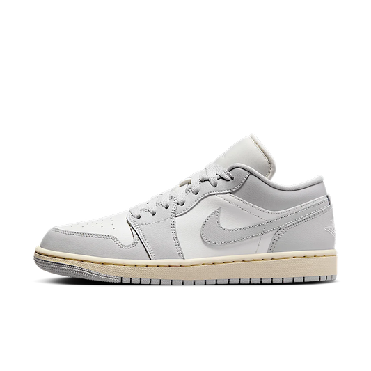 Overkicks - Air Jordan 1 Low Coconut Milk Neutral Grey (DC0774-103) - vista lateral