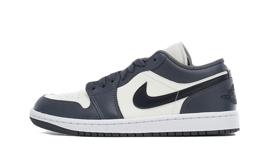 Overkicks - Air Jordan 1 Low Dark Grey (DC0774-102) - vista lateral