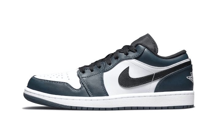Overkicks - Air Jordan 1 Low Dark Teal (553558-411) - vista lateral