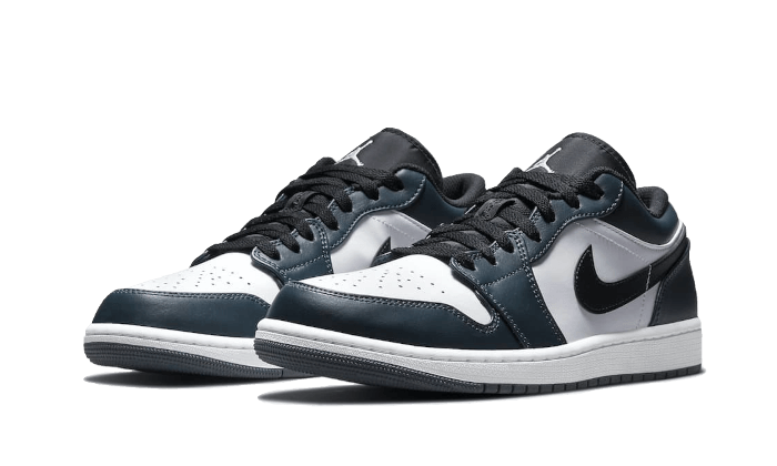 Overkicks - Air Jordan 1 Low Dark Teal (553558-411) - vista trasera