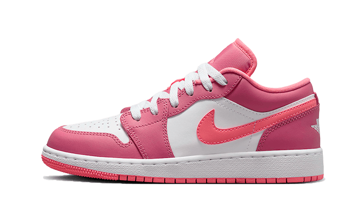 Overkicks - Air Jordan 1 Low Desert Berry (GS) (553560-616) - vista lateral
