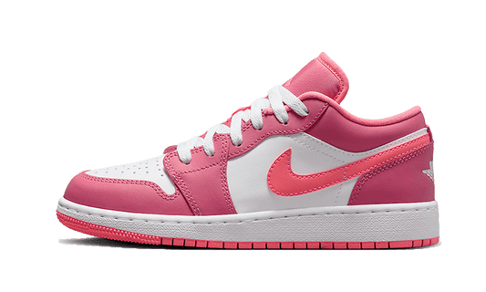Overkicks - Air Jordan 1 Low Desert Berry (GS) (553560-616) - vista lateral