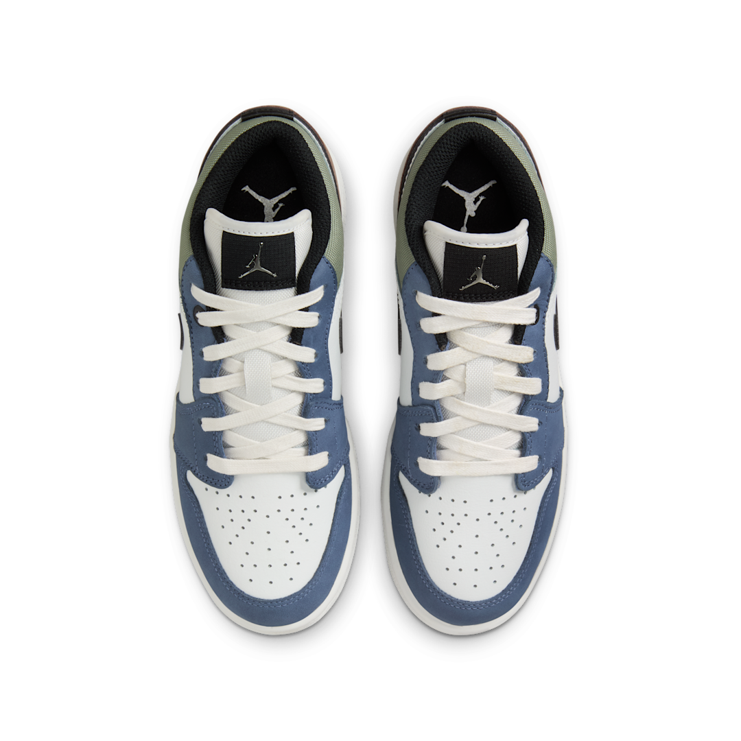 Overkicks - Air Jordan 1 Low Diffused Blue Jade Horizon (GS) (HV5973-101) - imagen 3