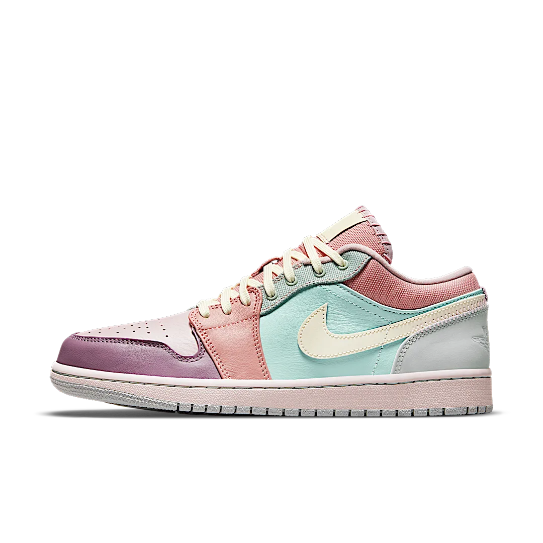 Overkicks - Air Jordan 1 Low Easter Pastel (DJ5196-615) - vista lateral