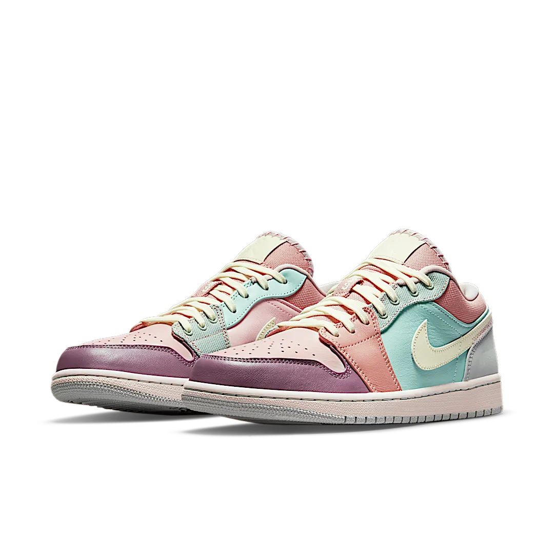 Overkicks - Air Jordan 1 Low Easter Pastel (DJ5196-615) - vista trasera