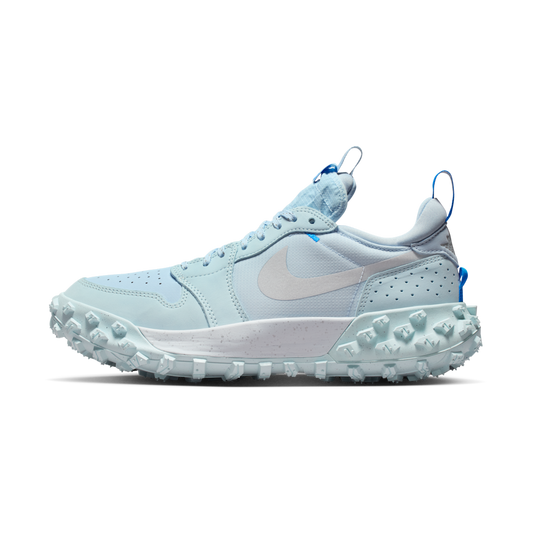 Overkicks - Air Jordan 1 Low Element Gore-Tex Glacier Blue Silver (FV4227-400) - vista lateral