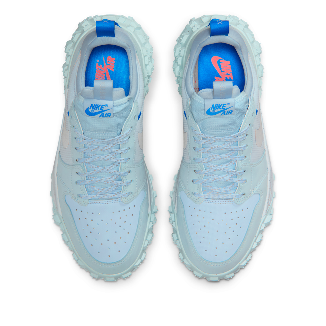 Overkicks - Air Jordan 1 Low Element Gore-Tex Glacier Blue Silver (FV4227-400) - par completo