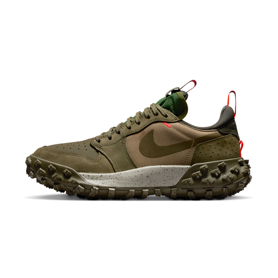 Overkicks - Air Jordan 1 Low Element Gore-Tex Medium Olive (FV4227-201) - vista lateral