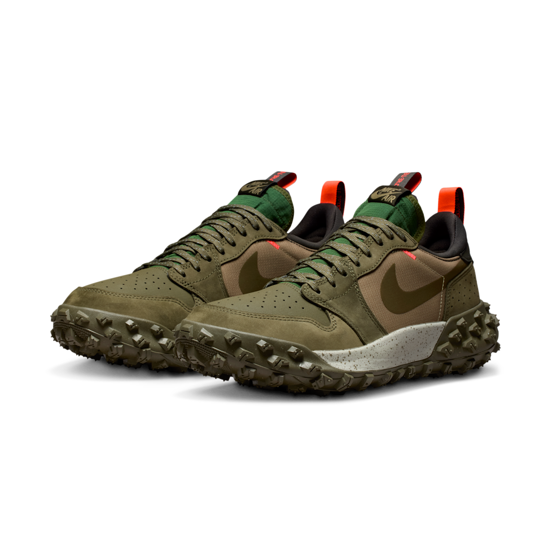 Overkicks - Air Jordan 1 Low Element Gore-Tex Medium Olive (FV4227-201) - vista trasera