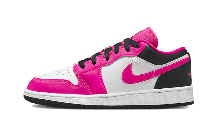 Overkicks - Air Jordan 1 Low Fierce Pink (GS) (DZ5365-601) - vista lateral