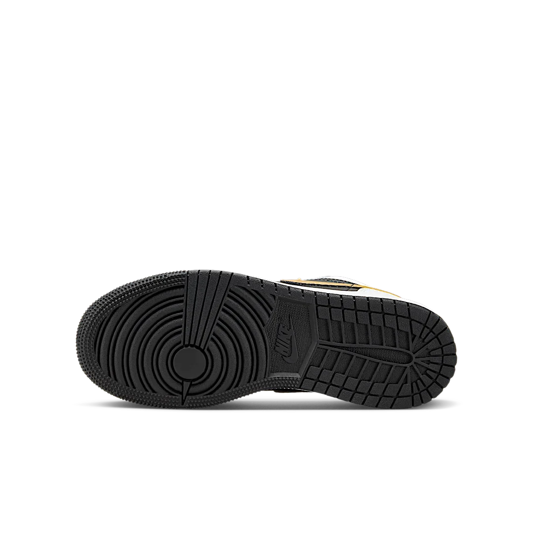 Overkicks - Air Jordan 1 Low Gold Swoosh (GS) (553560-172) - imagen 4