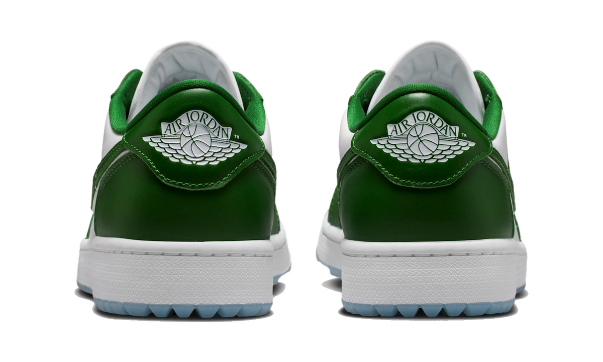 Overkicks - Air Jordan 1 Low Golf Forest Green (DD9315-300) - detalle talón