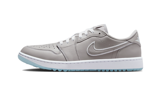Overkicks - Air Jordan 1 Low Golf Medium Grey Blue Tint (DD9315-007) - vista lateral