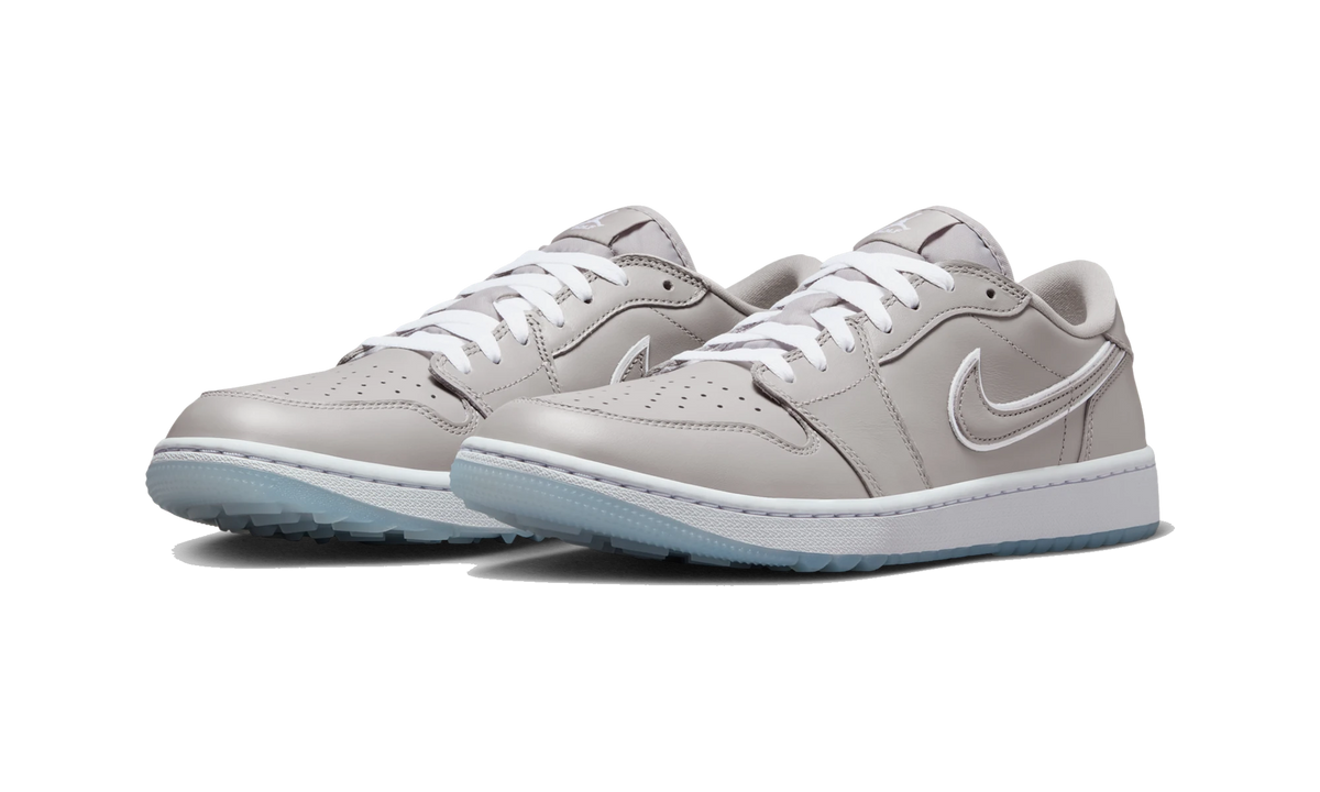 Overkicks - Air Jordan 1 Low Golf Medium Grey Blue Tint (DD9315-007) - vista trasera