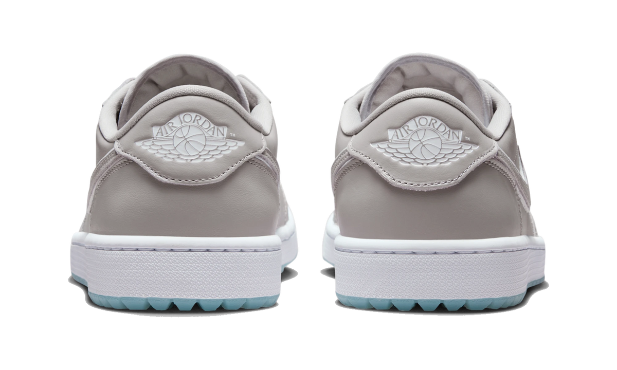 Overkicks - Air Jordan 1 Low Golf Medium Grey Blue Tint (DD9315-007) - detalle talón