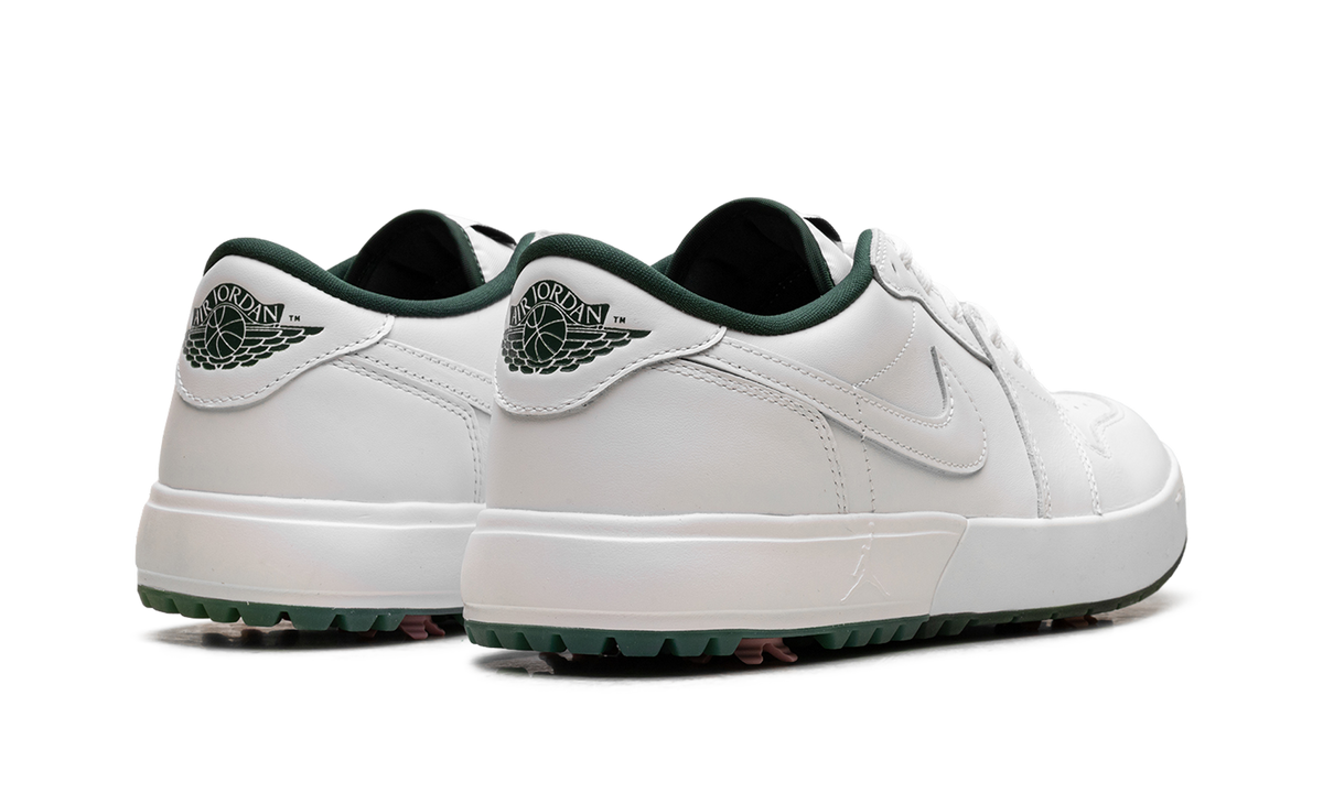 Overkicks - Air Jordan 1 Low Golf Spiked White Fir Elemental Pink (IQ3417-100) - par completo