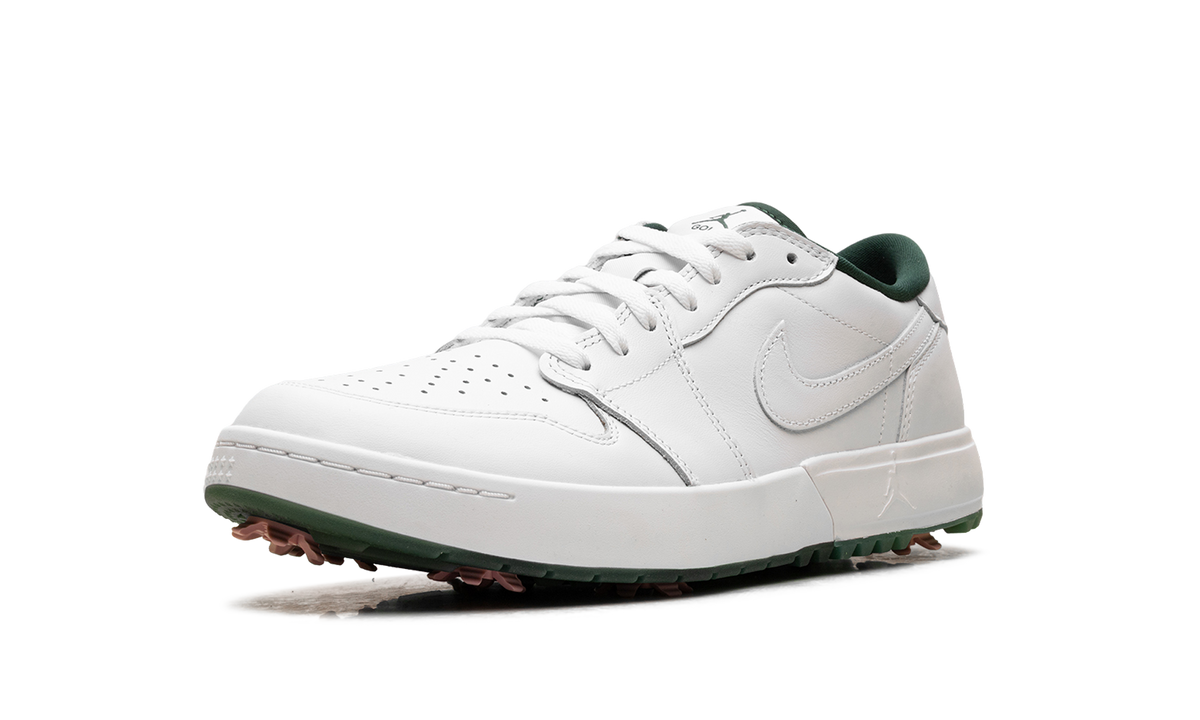 Overkicks - Air Jordan 1 Low Golf Spiked White Fir Elemental Pink (IQ3417-100) - detalle suela