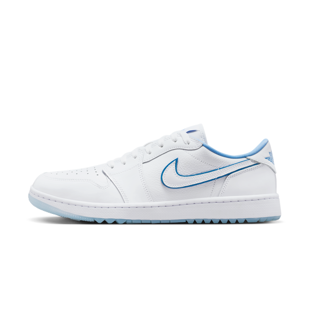 Overkicks - Air Jordan 1 Low Golf White Legend Blue (DD9315-118) - vista lateral