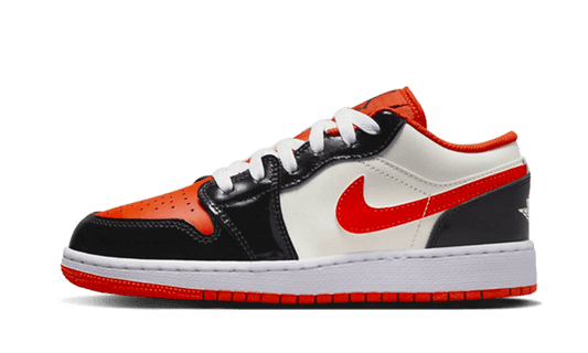 Overkicks - Air Jordan 1 Low Halloween (2023) (DV1335-800) - vista lateral