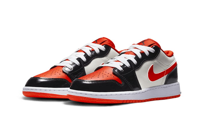 Overkicks - Air Jordan 1 Low Halloween (2023) (DV1335-800) - vista trasera