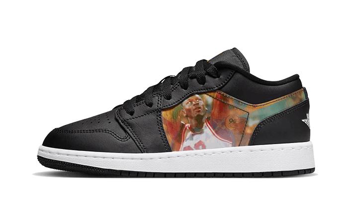 Overkicks - Air Jordan 1 Low Hologram (GS) (DR9497-001) - vista lateral