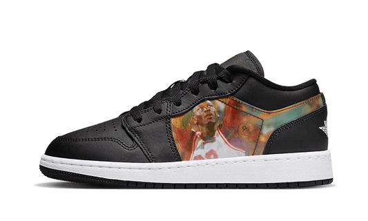 Overkicks - Air Jordan 1 Low Hologram (GS) (DR9497-001) - vista lateral