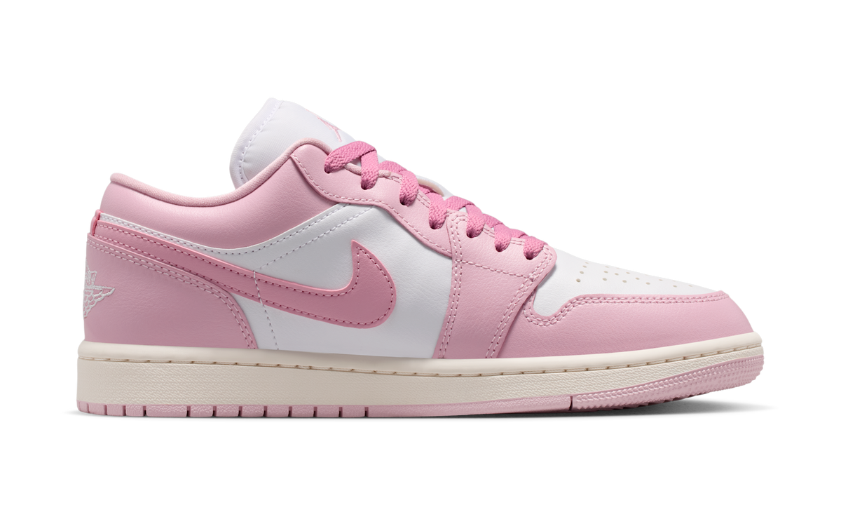 Overkicks - Air Jordan 1 Low Iced Carmine White (DC0774-607) - detalle suela