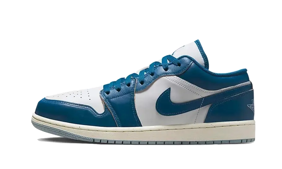 Overkicks - Air Jordan 1 Low Industrial Blue (FN5214-141) - vista lateral