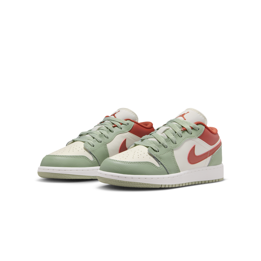 Overkicks - Air Jordan 1 Low Jade Horizon (GS) (553560-133) - imagen 2