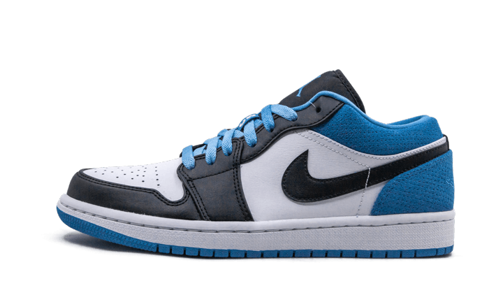 Overkicks - Air Jordan 1 Low Laser Blue (CK3022-004) - vista lateral