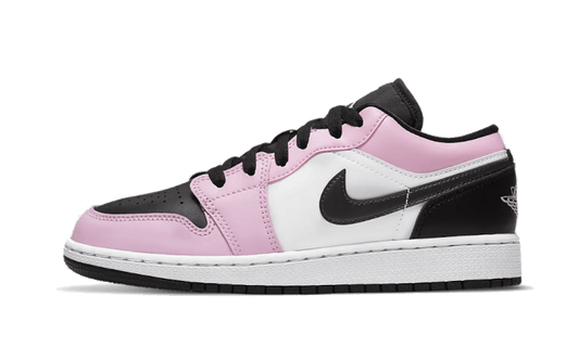 Overkicks - Air Jordan 1 Low Light Arctic Pink (554723-601) - vista lateral