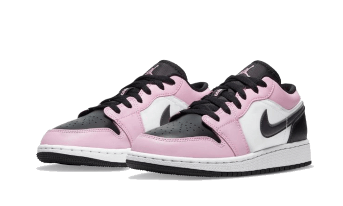 Overkicks - Air Jordan 1 Low Light Arctic Pink (554723-601) - vista trasera