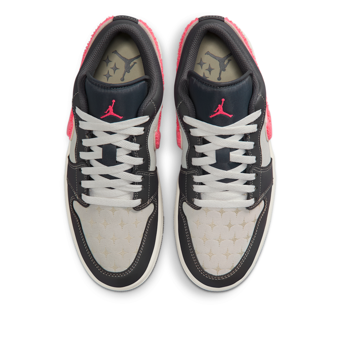 Overkicks - Air Jordan 1 Low Light Graphite Hot Punch (IM6565-014) - par completo