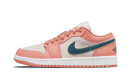 Overkicks - Air Jordan 1 Low Light Madder Root (DC0774-800) - vista lateral