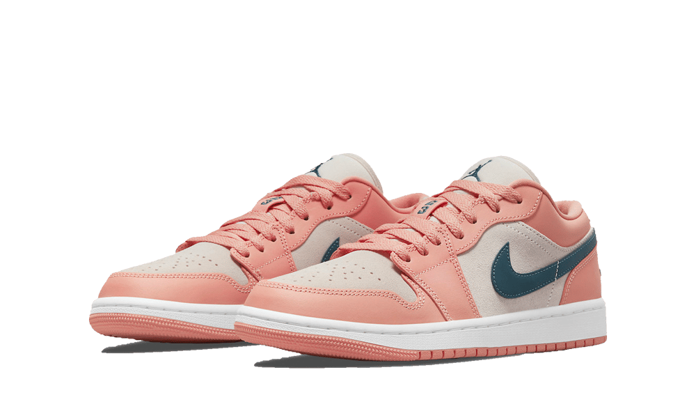 Overkicks - Air Jordan 1 Low Light Madder Root (DC0774-800) - vista trasera