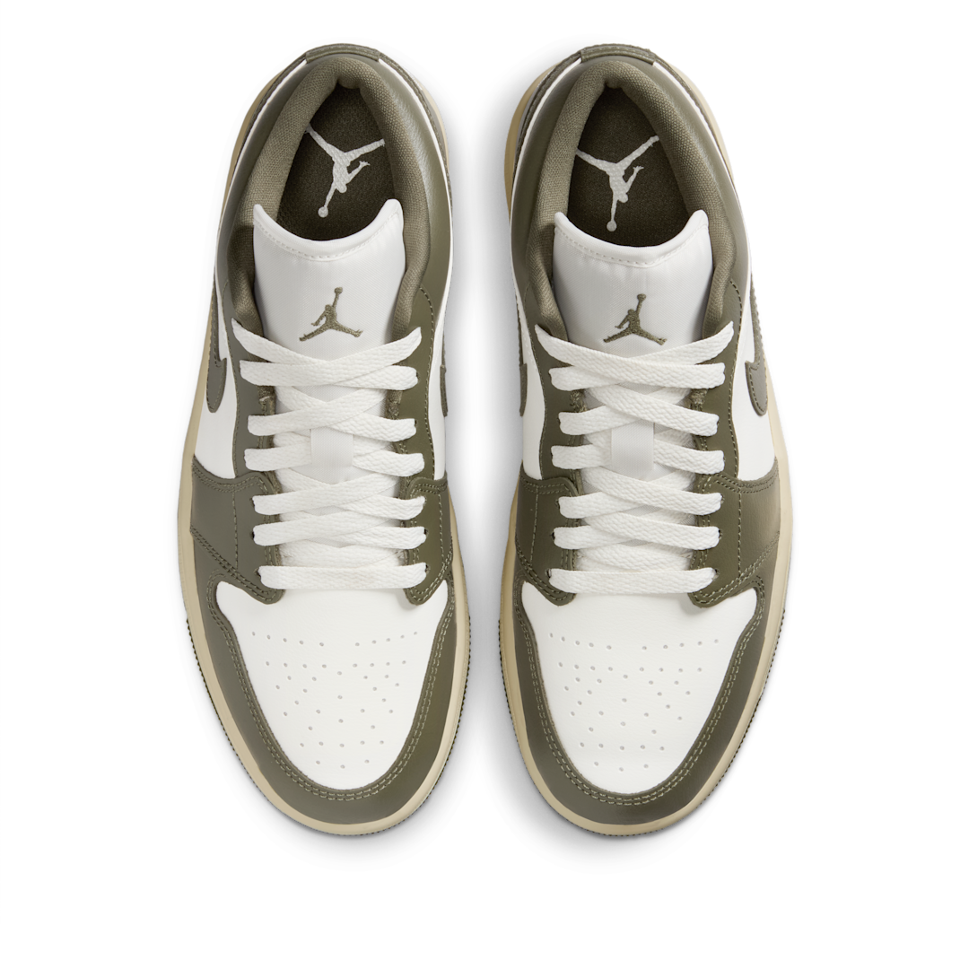 Overkicks - Air Jordan 1 Low Medium Olive (DC0774-122) - par completo