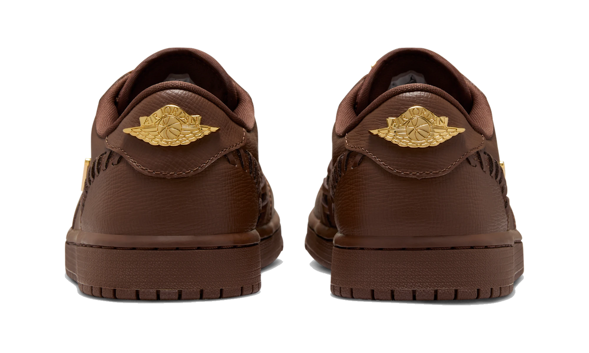 Overkicks - Air Jordan 1 Low Method of Make Cacao Wow (FN5032-201) - detalle talón