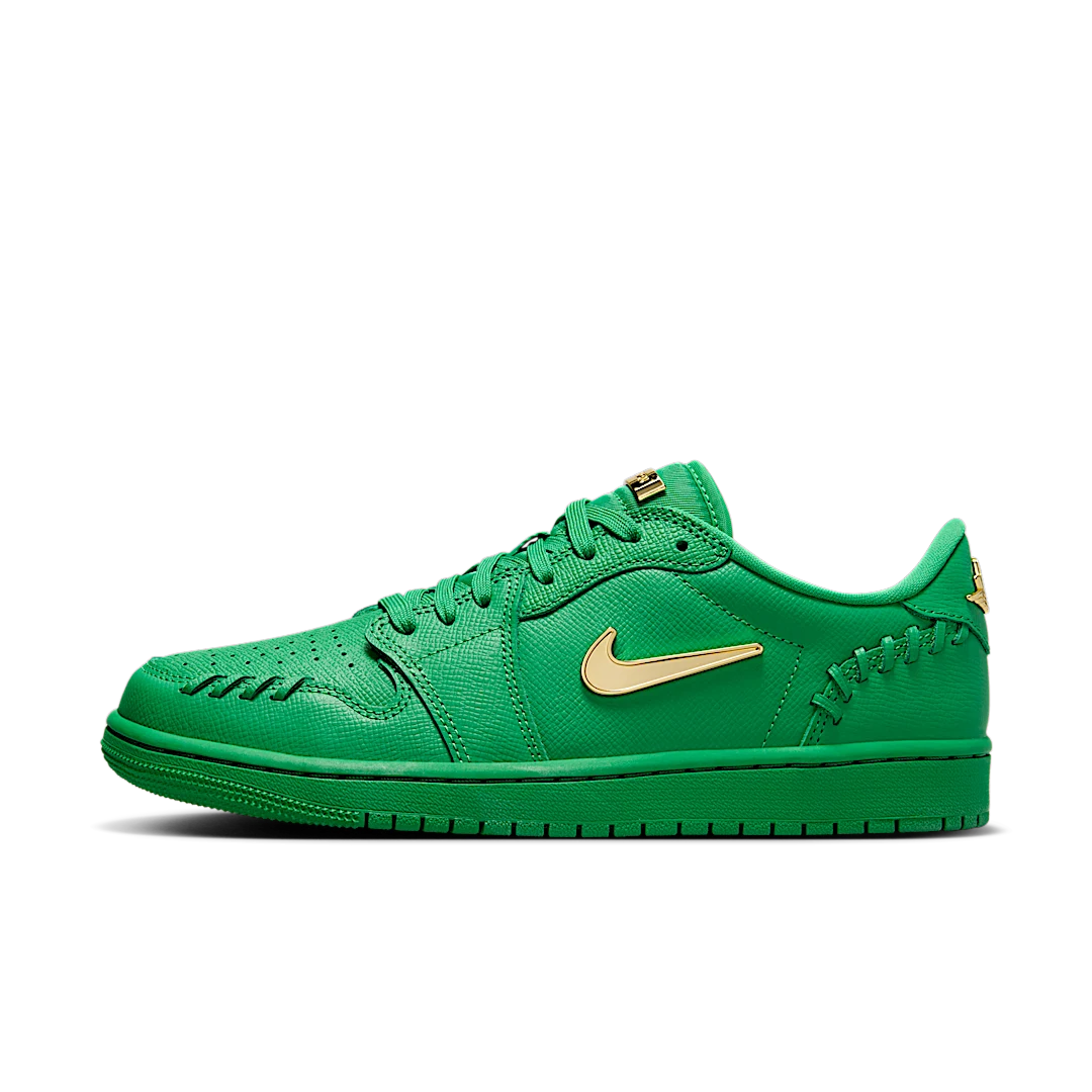 Overkicks - Air Jordan 1 Low Method of Make Lucky Green (FN5032-300) - vista lateral