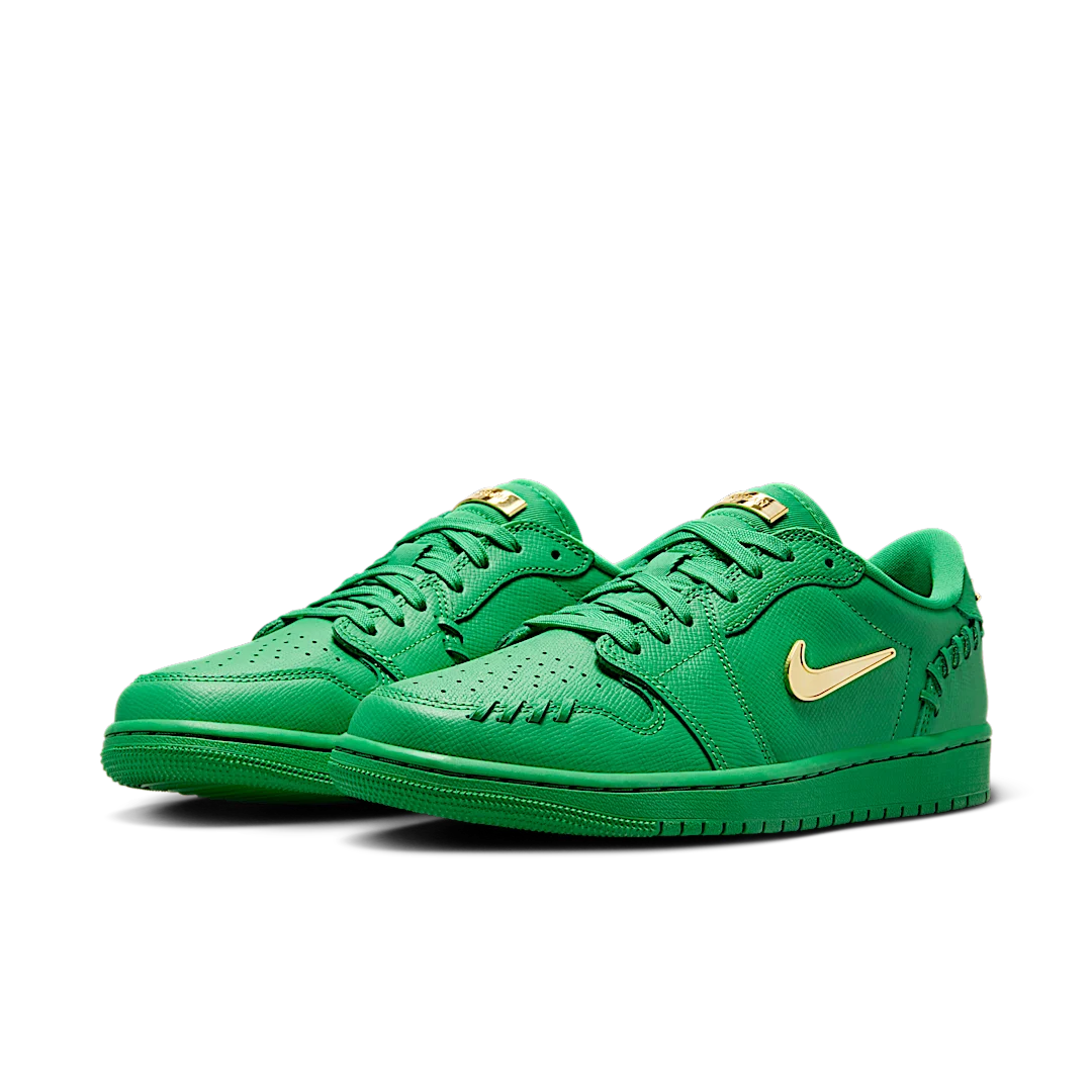 Overkicks - Air Jordan 1 Low Method of Make Lucky Green (FN5032-300) - vista trasera