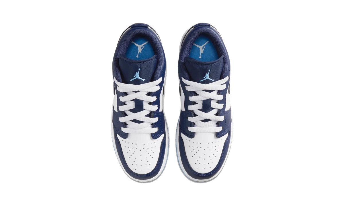 Overkicks - Air Jordan 1 Low Midnight Navy University Blue (GS) (553560-404) - imagen 5